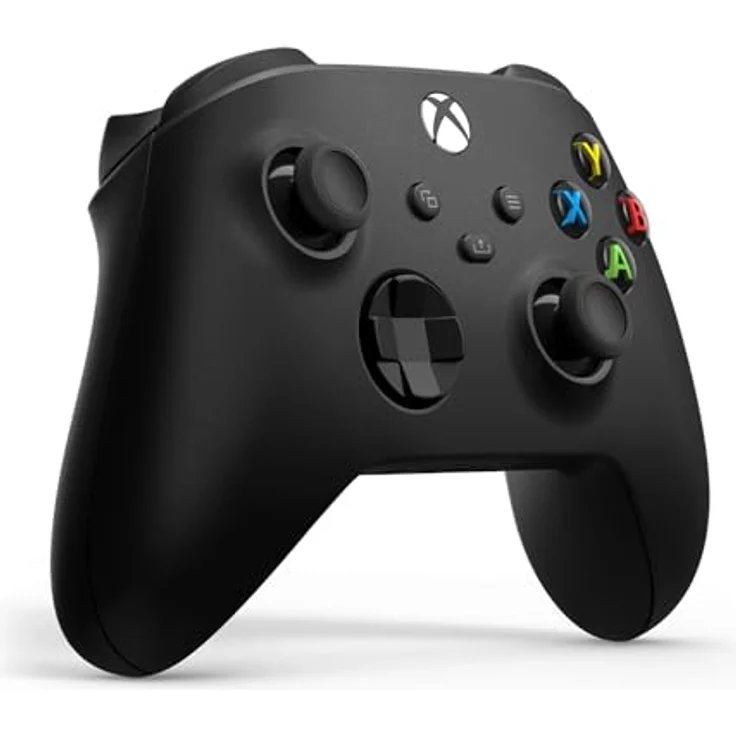 Xbox Wireless Controller - Carbon Black, ergonomischer Gamepad mit Bluetooth-Technologie und 3,5mm-Stereo-Headsetbuchse – Bild 3