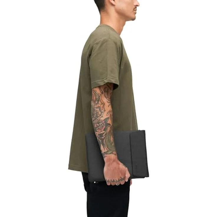 Incase Crosstown Sleeve für 11-Zoll-Tablet, vollständig gepolstert mit externem Steckfach, schwarz – Bild 4
