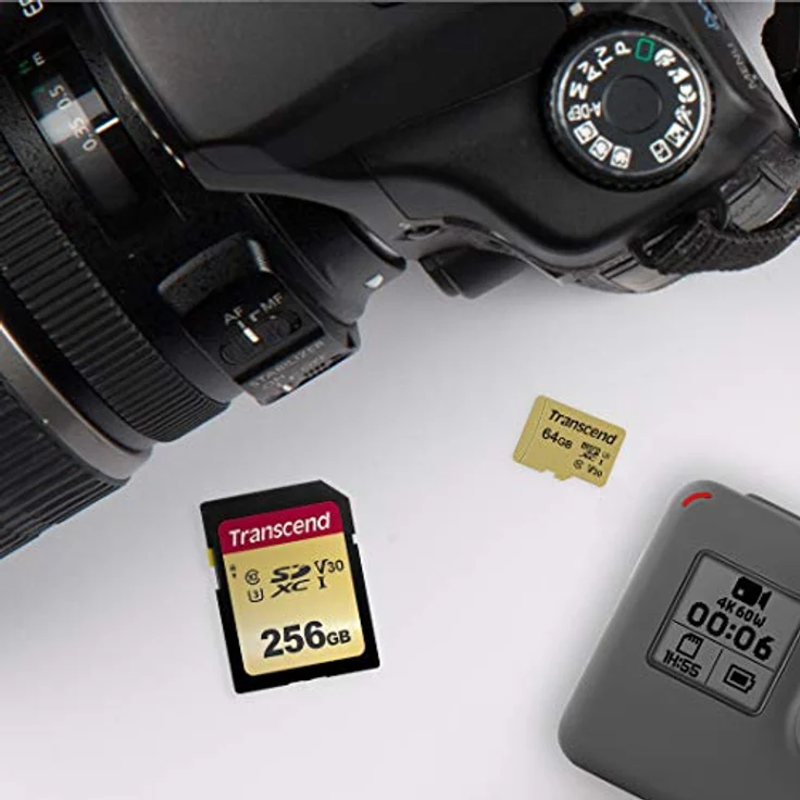 Transcend 128GB SDXC-SDHC 500S Speicherkarte TS128GSDC500S - bis zu 95 MBs lesen und 65 MBs schreiben – Bild 3