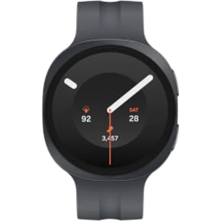 SAMSUNG Galaxy Watch9 44, LTE Smartwatch mit Aluminium-Gehäuse und Nitrilkautschukarmband, 145-205 mm, Graphite – Bild 6