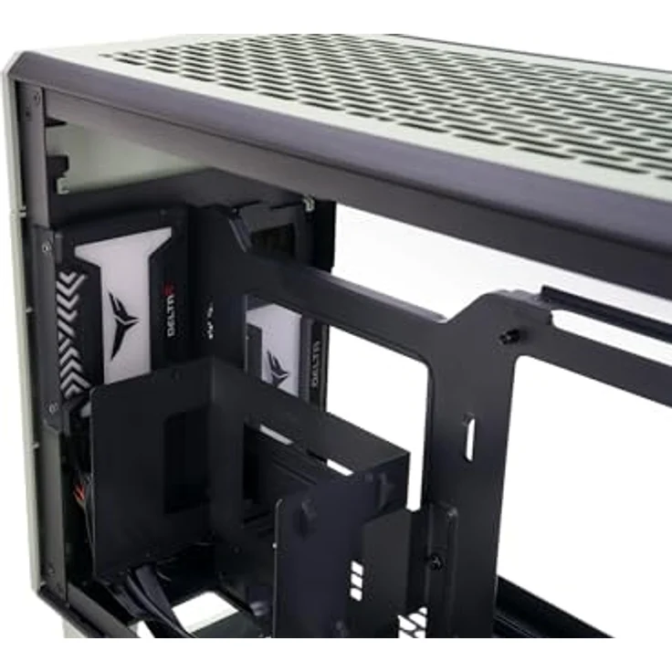 Thermaltake V300, Mini-Tower PC-Gehäuse für Mini-ITX Mainboards, bis zu 360 mm Grafikkarten, 2 Lüfterplätze, schwarz – Bild 7