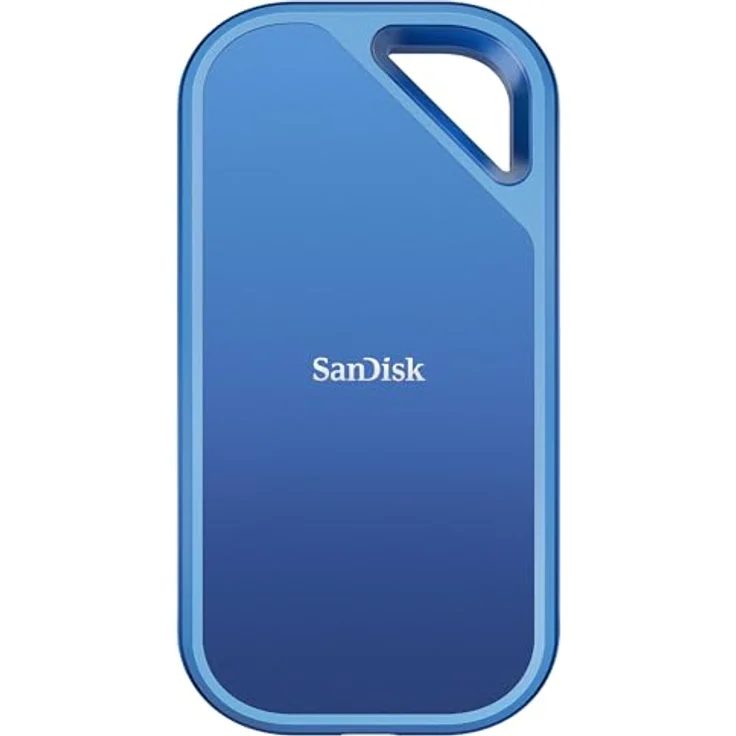 SanDisk Creator Pro Portable SSD 2 TB (robuste Bauweise, 2.000 MB/s Lesen & Schreiben, USB-C, Fallschutz bis 3 m, IP65, inkl. 1 Monat Adobe Creative Cloud) – Bild 1