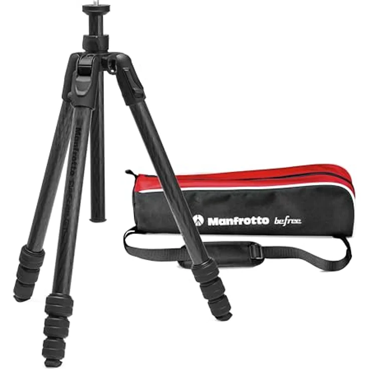 Manfrotto Befree GT PRO Tripod Legs, Carbon Fibre, Twist Lock, Compact and Portable, for DSLR, Mirrorless, Camera Accessories, Photo and Video Heads – Bild 1