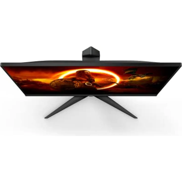 AOC Gaming Q24G2A - 24 Zoll QHD Monitor, 165 Hz, 1 ms MPRT, FreeSync Premium, G-Sync comp, (2560x1440, HDMI, DisplayPort) schwarz/rot – Bild 5
