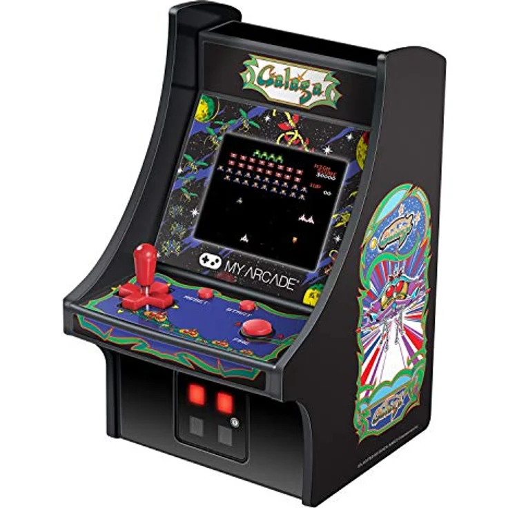 dreamGEAR Micro Player Galaga Retro, LCD-Spielkonsole im klassischen Design – Bild 1