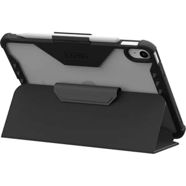 URBAN ARMOR GEAR Plyo LT Case Apple iPad 10.9 / iPad 11 Hülle (10. Generation 2022 / A16 - 11. Generation 2025) (Wake / Sleep, Apple Pencil / LogiTech Crayon Halter, Standfunktion) schwarz/ice – Bild 2