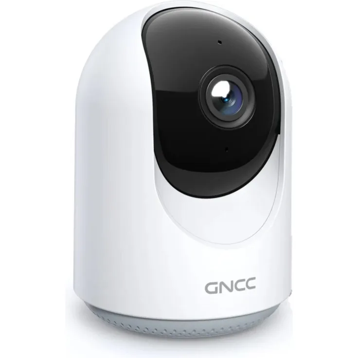 GNCC Überwachungskamera WLAN (Innenbereich, 1-tlg., 1080P, Nachtsicht, Zwei-Wege-Audio, Bewegungs-/Tonerkennung)