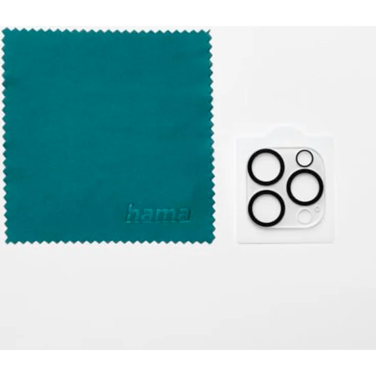 Hama Cam Protect Kameraobjektivschutz gehärtetes Glas 9H für Apple iPhone 16 Pro / 16 Pro Max, stoßfest und kratzresistent – Bild 3