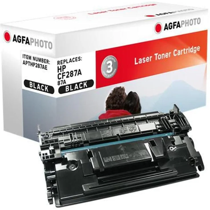 AGFAPHOTO Toner 87a (BK), kompatibel mit hoher Qualität, 30 % günstiger als OEM, 3 Jahre Garantie