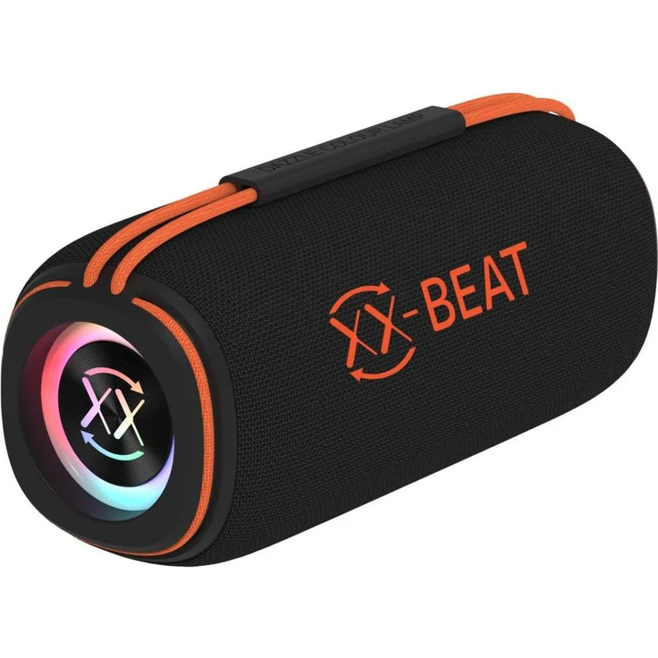 Felixx X-BEAT GO30, Bluetooth Lautsprecher mit kraftvollem Sound, Schwarz
