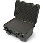Nanuk 918 Medium Waterproof Hard Case with Foam Insert 16.9'' x 12.9'' x 9.3'' - Olive