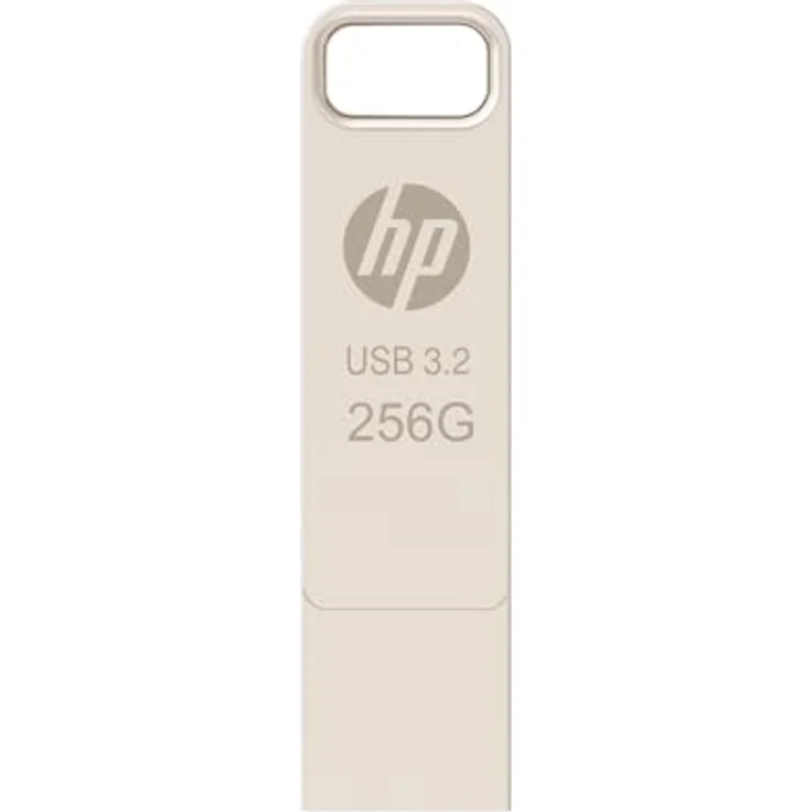 HP 256GB x206c OTG Type-C Metal Flash Drive, USB-C USB Stick, silber – Bild 7