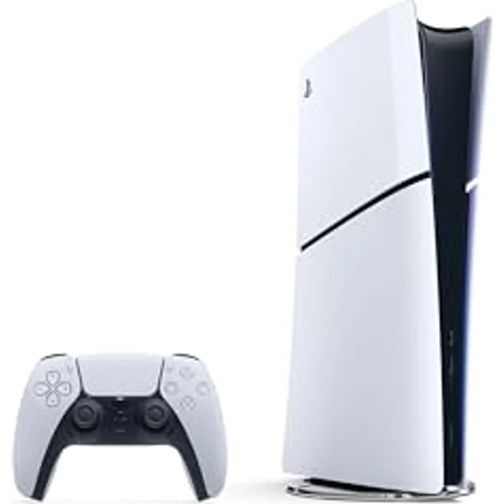 Sony PlayStation 5 Slim Digital-Edition (ohne Laufwerk), 1TB SSD, 4K & 8K Support, Dual-Color, inkl. Wireless Controller – Bild 3