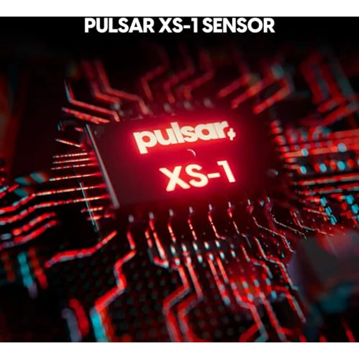 Pulsar Gaming Gears X2 Crazylight, Kabellose Gaming-Maus, ultraleicht mit 36 g, optischer Schalter, 32000 DPI, XS-1-Sensor, 8K-kompatibel, Mini, Rot, T1 Edition – Bild 2