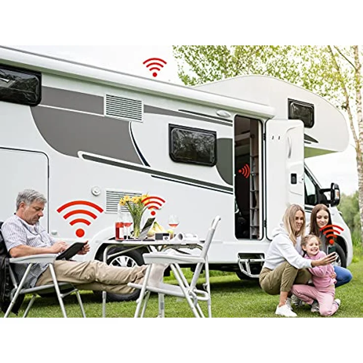 Kathrein Camping-Router CAR 150 WiFi Duo LTE WiFi Antenne WLAN Caravan Internetantenne - Preisvergleich – Bild 2