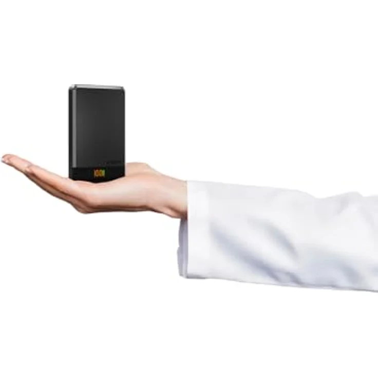 Cygnett Powerbank 5.000mAh kabellos MagSlim ultra-kompakt in Schwarz – Bild 5