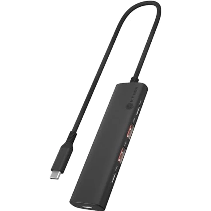 ICY BOX IB-HUB1437-CPD Tisch-Hub mit 4x USB 3.0 Type-A Ports für schnelle Datenübertragung, kompakt und universell kompatibel – Bild 1