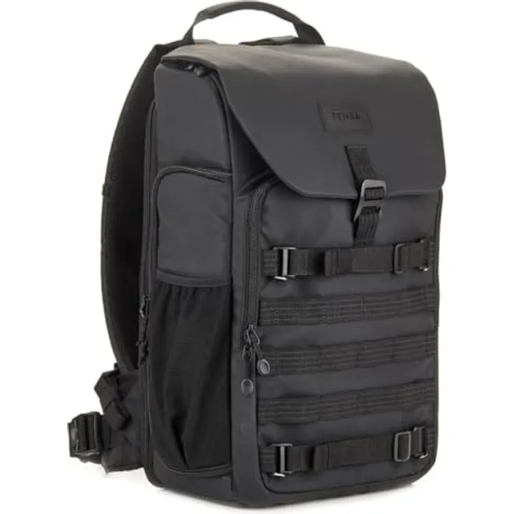 Tenba Axis V2 637-768 Rucksack, 20 l, Schwarz - Kamera-/Laptop-Rucksack mit versteckter Bluetooth-Tracker-Tasche