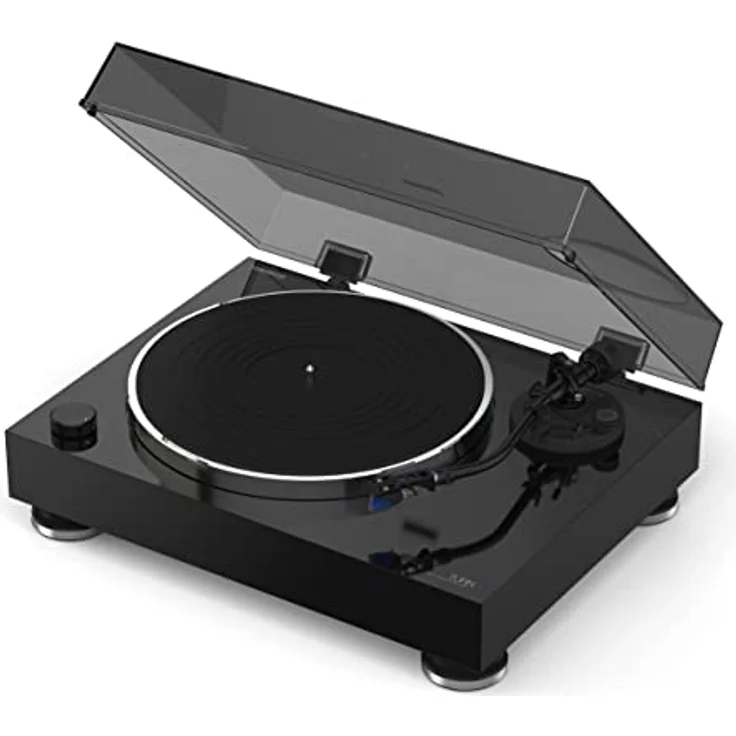 Reloop Turn X - Premium HiFi-Plattenspieler inkl. Ortofon 2M Blue Tonabnehmer, Super High Torque-Direktantrieb, präzise Rotationssteuerung, 3 Geschwindigkeiten, CNC-gefräster Aluminium-Druckgussteller – Bild 1