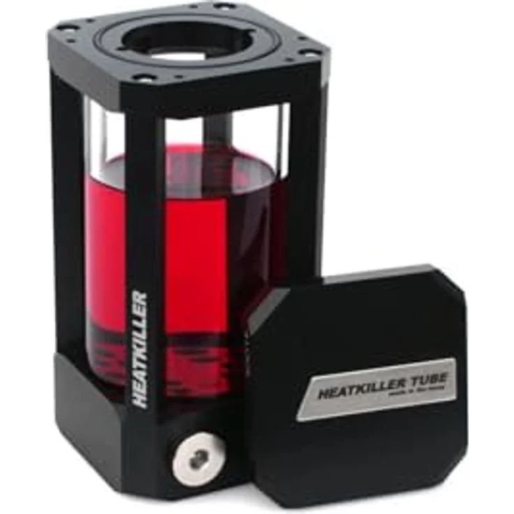 Watercool Heatkiller Tube 150 Tanks – Schwarz, Transparente Wasserkühlung mit 780 g Packungsgewicht – Bild 3