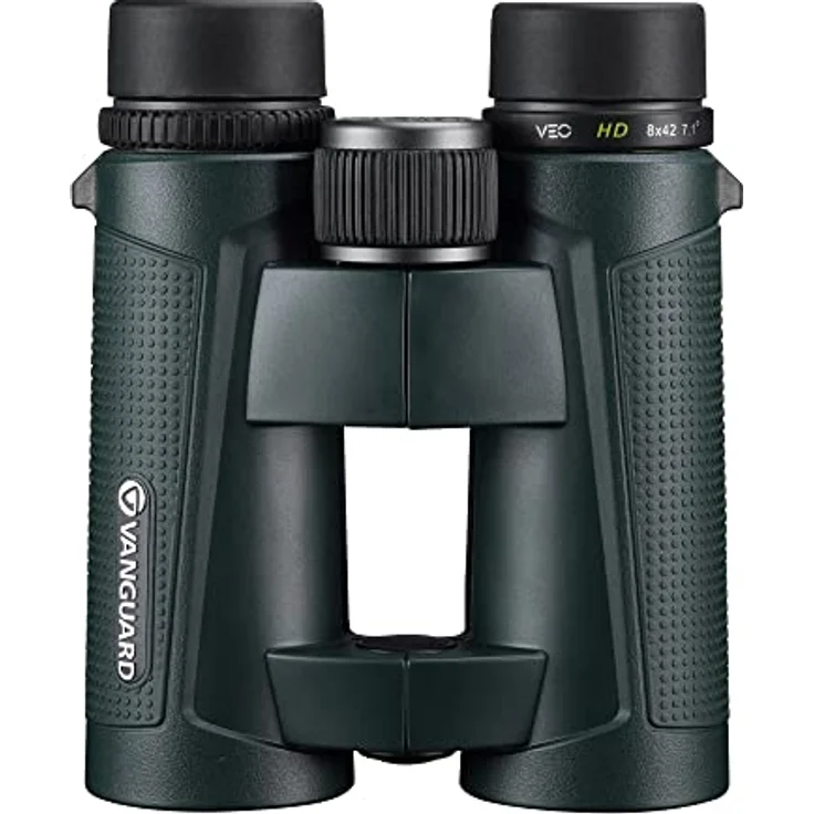 Vanguard VEO HD 8420, Fernglas mit 8x Vergrößerung, 42 mm Objektiv, wasserdicht und mit ED-Glas, dunkelgrün – Bild 1