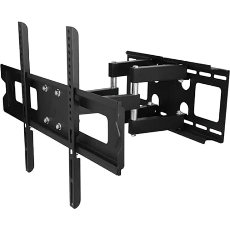 Roysson TV-Wandhalterung Doppelarm für TV bis 75 Zoll, max. 35 kg, mit Kabelmanagement – Bild 4