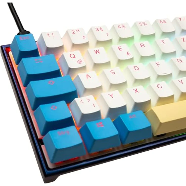 Ducky Mecha SF Limited Dawn Edition, RGB LED Gaming-Tastatur - MX-Blue – Bild 6