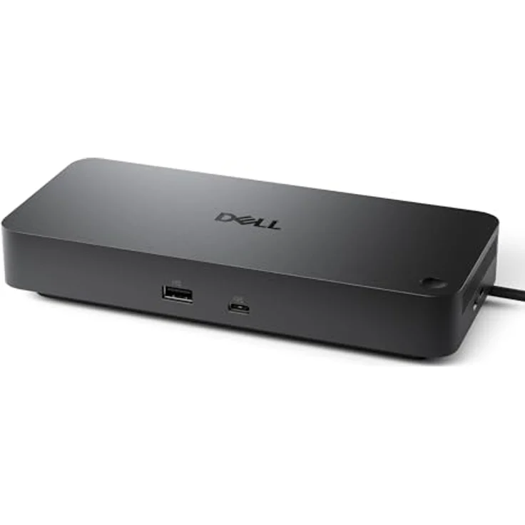 Dell Pro Dock WD25, USB Type-C Dockingstation mit DP Alt Mode, 4K DisplayPort/HDMI/USB 3.2 Gen2, bis zu 100W Power Delivery - Schwarz – Bild 1