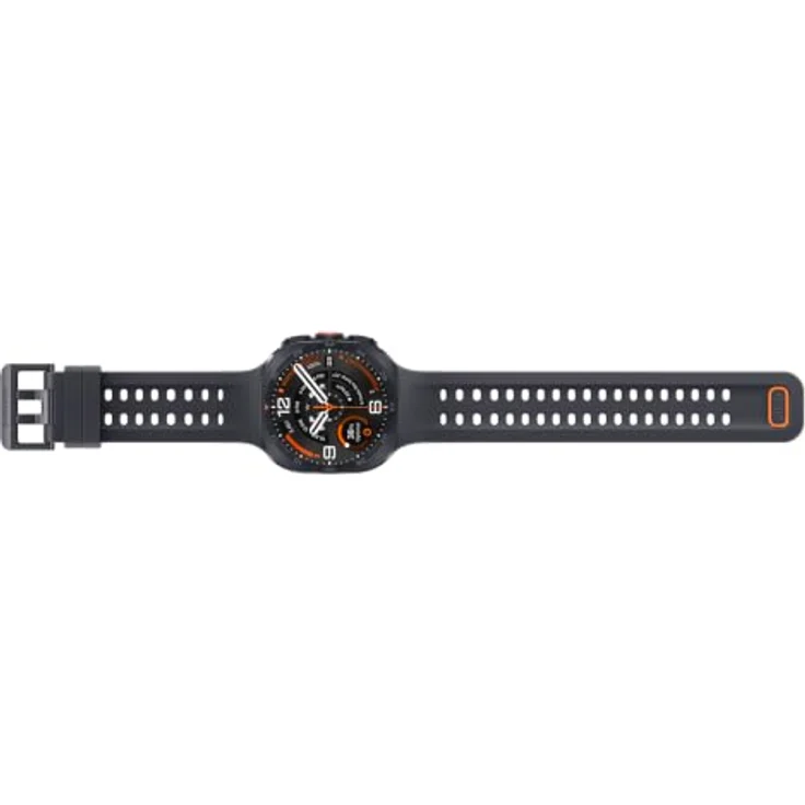 SAMSUNG Galaxy Watch Ultra2, 47 mm LTE Smartwatch mit Titan und Nitrilkautschuk, 90-140 mm, Titanium Gray – Bild 3