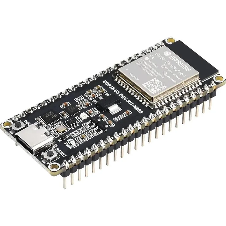 Sertronics WaveShare ESP32-S3-DEV-KIT-N8R8, Mikrocontroller-Entwicklungsboard mit 240MHz Dual-Core, 512KB SRAM, 8MB PSRAM und Wi-Fi/Bluetooth Kommunikation