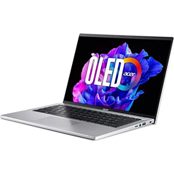 Acer Swift Go (SFG14-71-582W) Ultrabook/Laptop | 14" WQ2.8K OLED Display | Intel Core i5-13500H | 16 GB RAM | 512 GB SSD | Intel Iris Xe Grafik | Windows 11 | QWERTZ Tastatur | Silber – Bild 4
