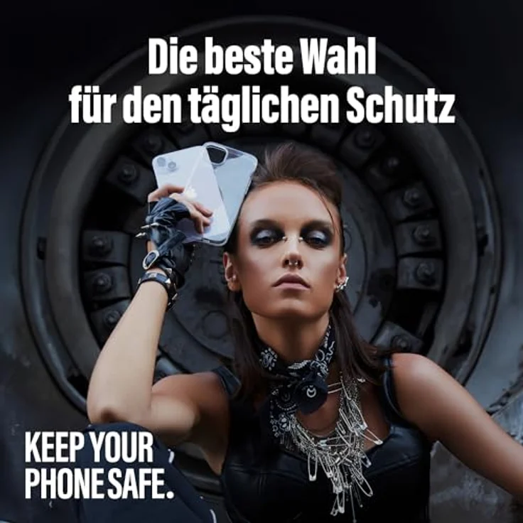 Safe by PanzerGlass™ Handyhülle für iPhone 15 Pro - Hülle aus 100% recyceltem TPU - Wireless Charging kompatibles iPhone 15 Pro Case - vergilbungsresistent – Bild 4