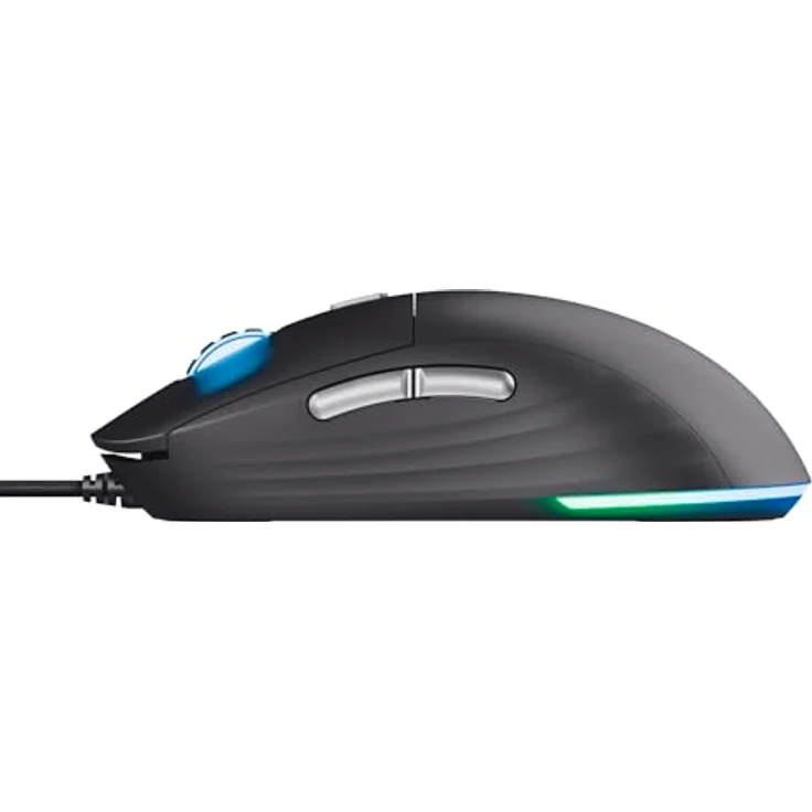 Trust GXT925 REDEX II, Federleichte Gaming Maus mit 10000 DPI Laser-Sensor, Schwarz – Bild 11
