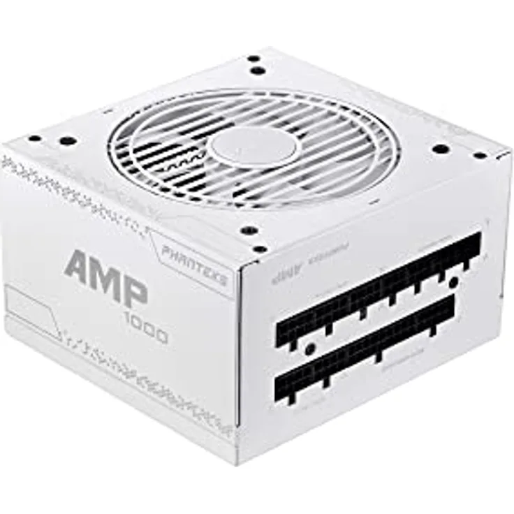 Phanteks AMP v2 80 Plus Gold Netzteil, modular, PCIe 5.0-1000 Watt, weiß