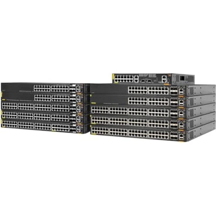 Aruba HPE Aruba 6200F 12G Class4 PoE 2G/2SFP+ 139W (EN) (12 Ports), Netzwerk Switch – Bild 2