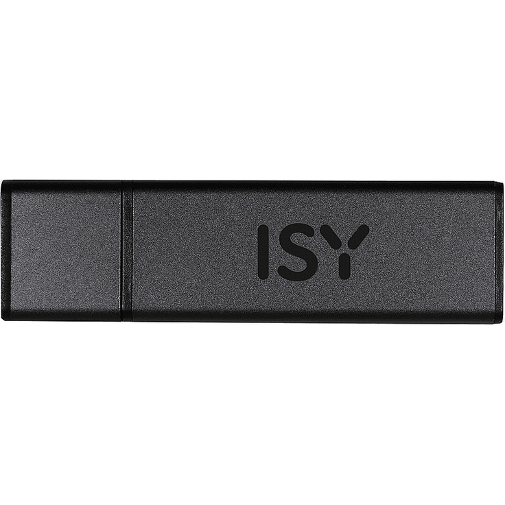 ISY IMU 2700-ALU USB-C USB-Stick, 64 GB, 80 MB/s, Schwarz