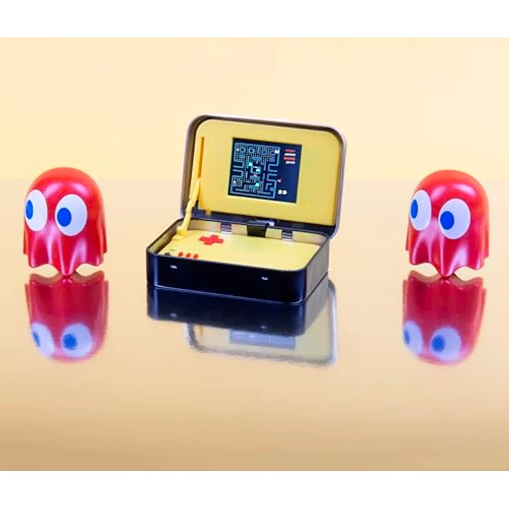 Fizz Creations PAC-MAN in a Tin, Tragbares 8-Bit Arcade-Spiel mit 2.4” Bildschirm und Original-Sounds – Bild 5