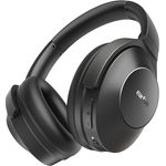 EarFun Wave Life Over-Ear Noise Cancelling Kopfhörer, Kabellos, Bluetooth 5.4, Hi-Res Klang, 60 Std Akku, 4 HD-Mikrofone, EQ in App, Leicht, Schwarz