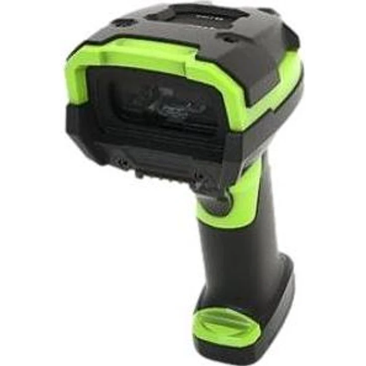 Zebra LI3678-ER Barcode-Scanner, tragbar für 1D-Barcodes, robust, Grün-Schwarz, USB Kit