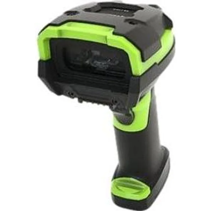 Zebra LI3678-ER Barcode-Scanner, tragbar für 1D-Barcodes, robust, Grün-Schwarz, USB Kit