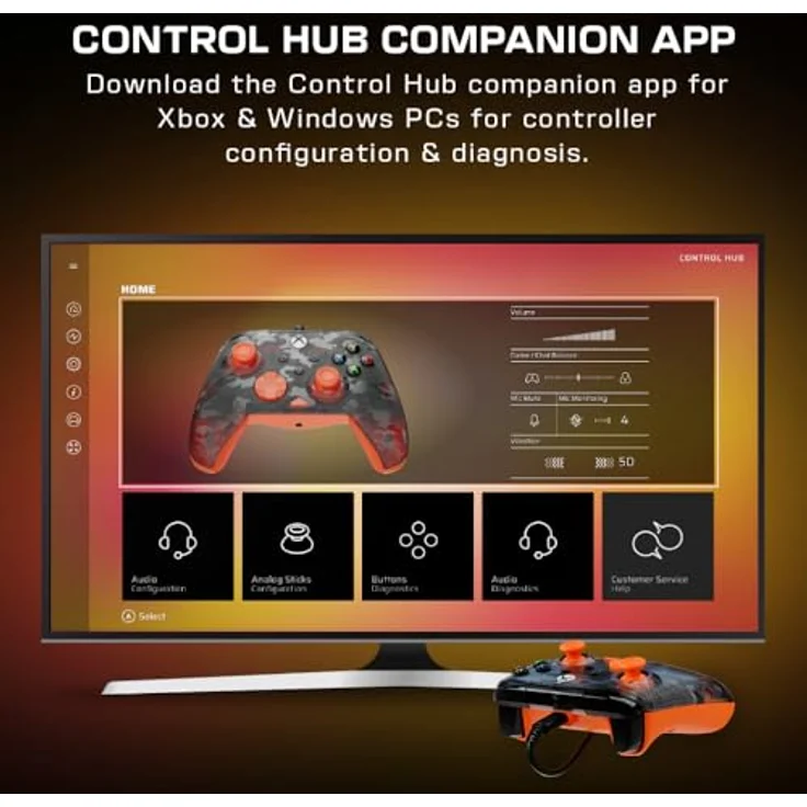Turtle Beach XB Rematch Core Controller, offiziell lizenziert für Xbox Series X – Bild 4