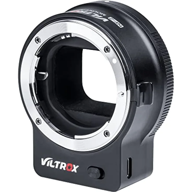 VILTROX NF-Z Autofokus-Ring-Adapter, Nikon F-Mount auf Z-Mount Kamera Z7II Z7 Z50 Z6II Z6 Z5 Zfc Z50 Z30, EXIF Übertragung VR Objektiv Stabilisierungsunterstützung
