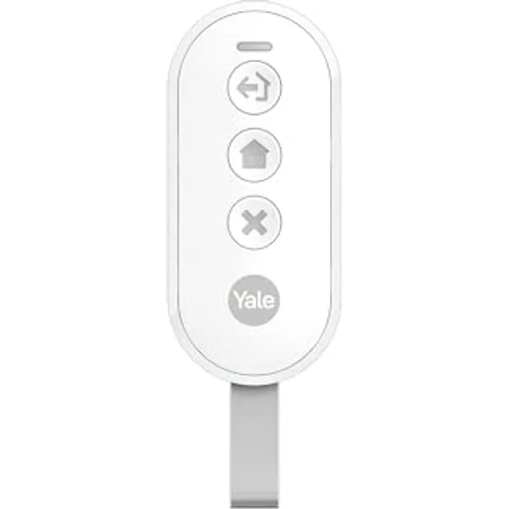 Yale Fernbedienung Smart Alarm kabellos zur Alarmschaltung, Yale Horizon+ Technologie, LED-Anzeige, Panik-Taste