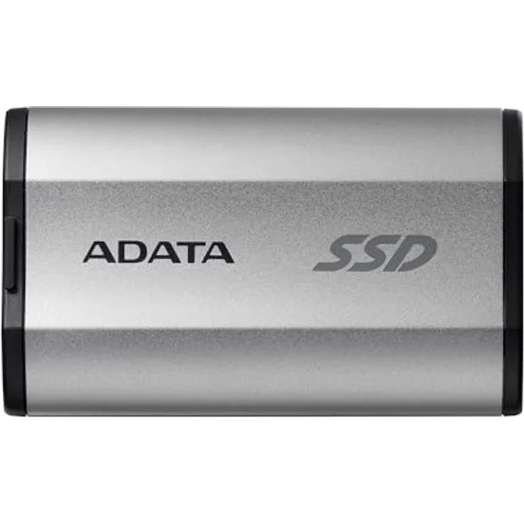 ADATA SD810 2000G IP68 Wasserdicht bis zu 2000 MB/s USB 3.2 Gen 2 USB-C Externes Solid State Drive - Silber für iPhone 15/Pro/Max, Android (SD810-2000G-CSG) – Bild 1