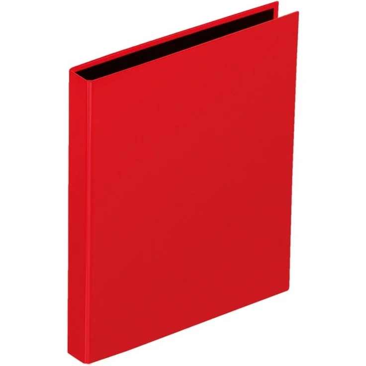 PAGNA Ringbuch Basic Colours A4, Präsentationsordner mit 2-Bügel-Mechanik, rot – Bild 1