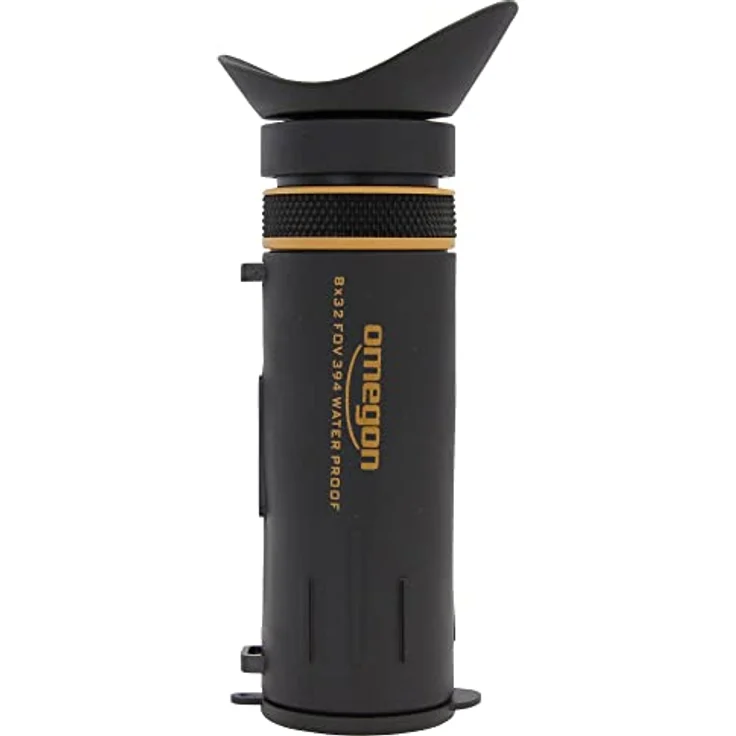 Omegon Monokular Fernglas 8x32, 8-facher Zoom mit großem Sehfeld, wasserdicht, BaK-4 Optik für Reisen und Vogelbeobachtungen – Bild 2