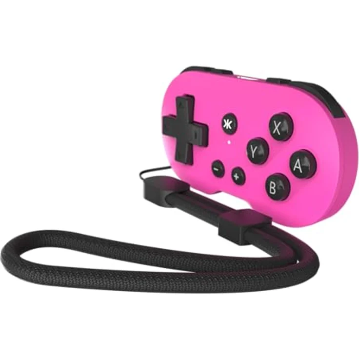 CRKD ATOM - Collectible Keychain Controller for Nintendo Switch, PC, Mac, Mobile and Smart TV (Hot Pink) - Bluetooth, 10 Hours Play, Rechargeable – Bild 4
