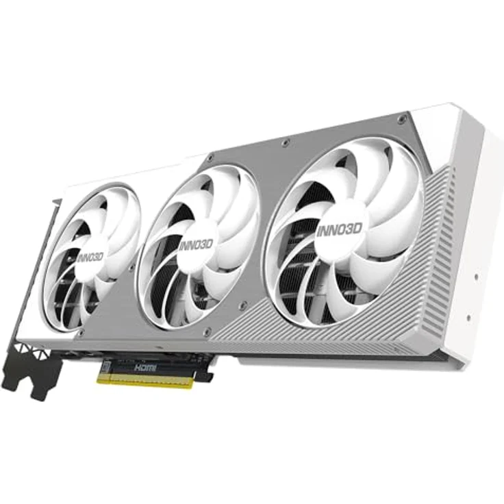 Inno3D RTX5070 TI X3 OC White Grafikkarte mit 16GB GDDR7 HDMI 3xDP – Bild 4