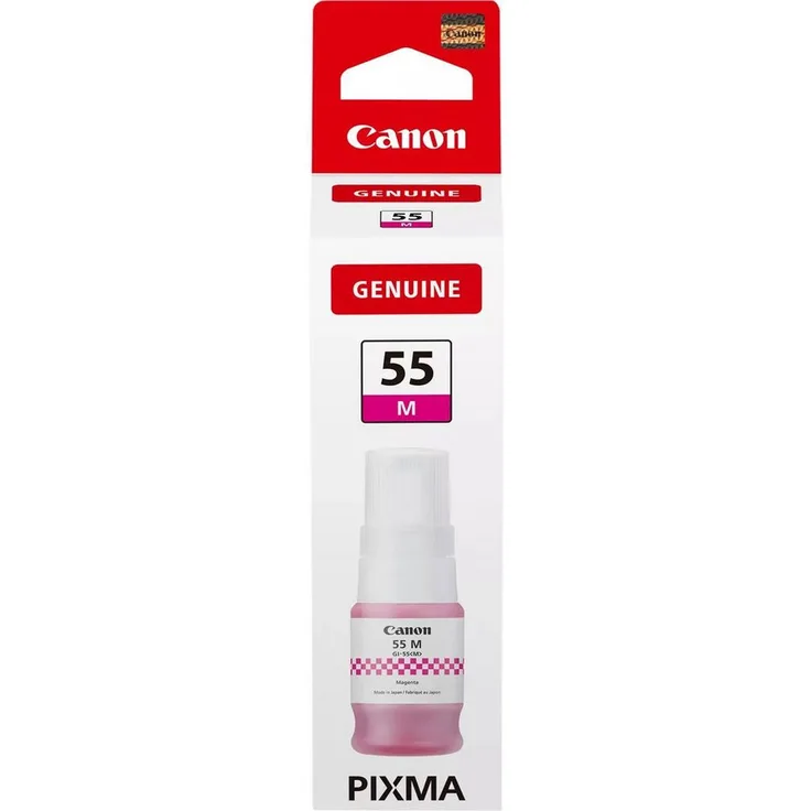 Canon GI-55M Tintenpatrone, Magenta, 40 ml Pigmenttinte, bis zu 3000 Seiten Druckleistung