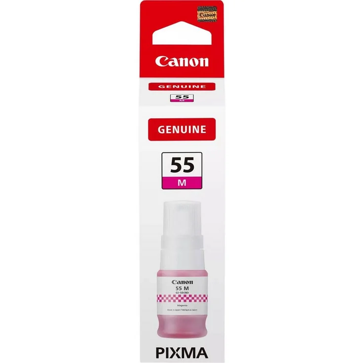 Canon GI-55M Tintenpatrone, Magenta, 40 ml Pigmenttinte, bis zu 3000 Seiten Druckleistung – Bild 1
